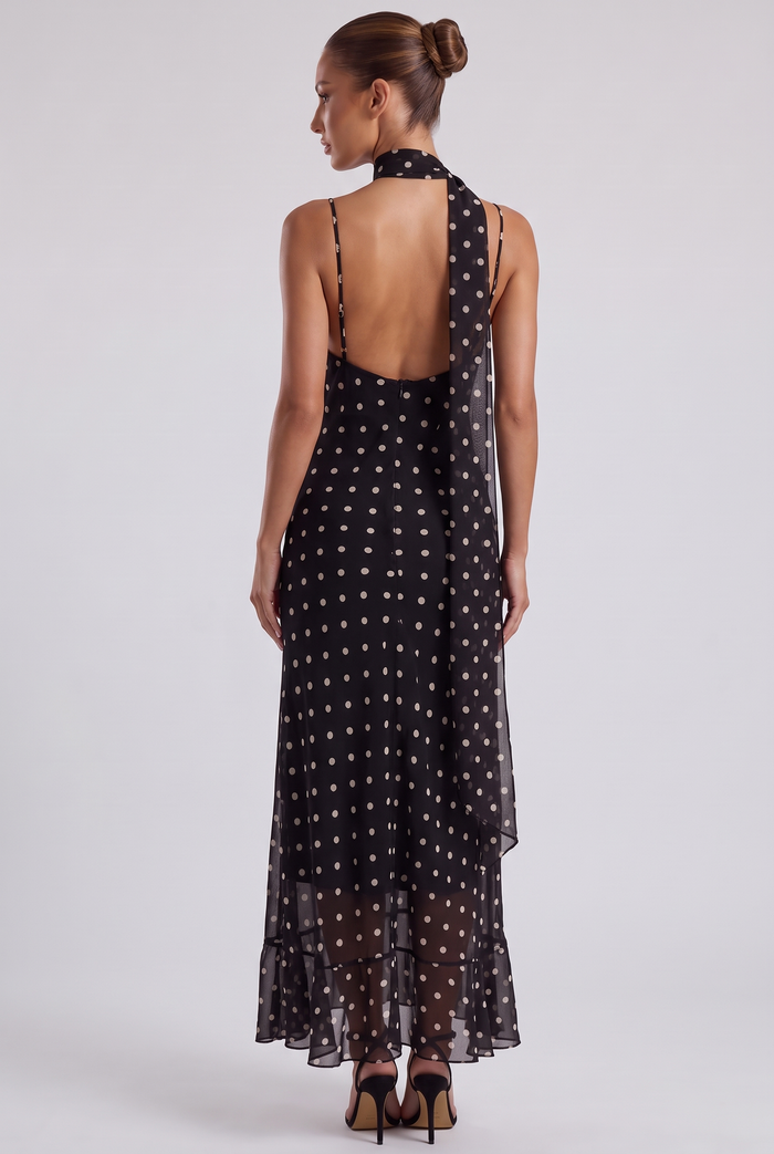 Odile Maxi Dress - Polka Dot