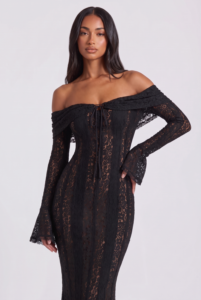 Eloise Maxi Dress - Black