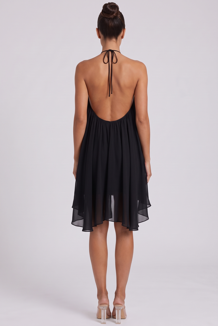 Nalia Mini Dress - Black