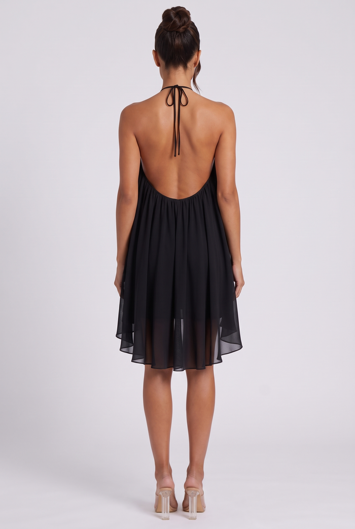 Nalia Mini Dress - Black