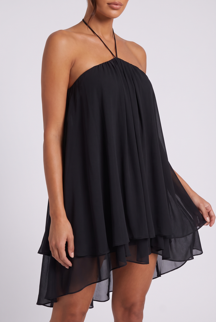 Nalia Mini Dress - Black