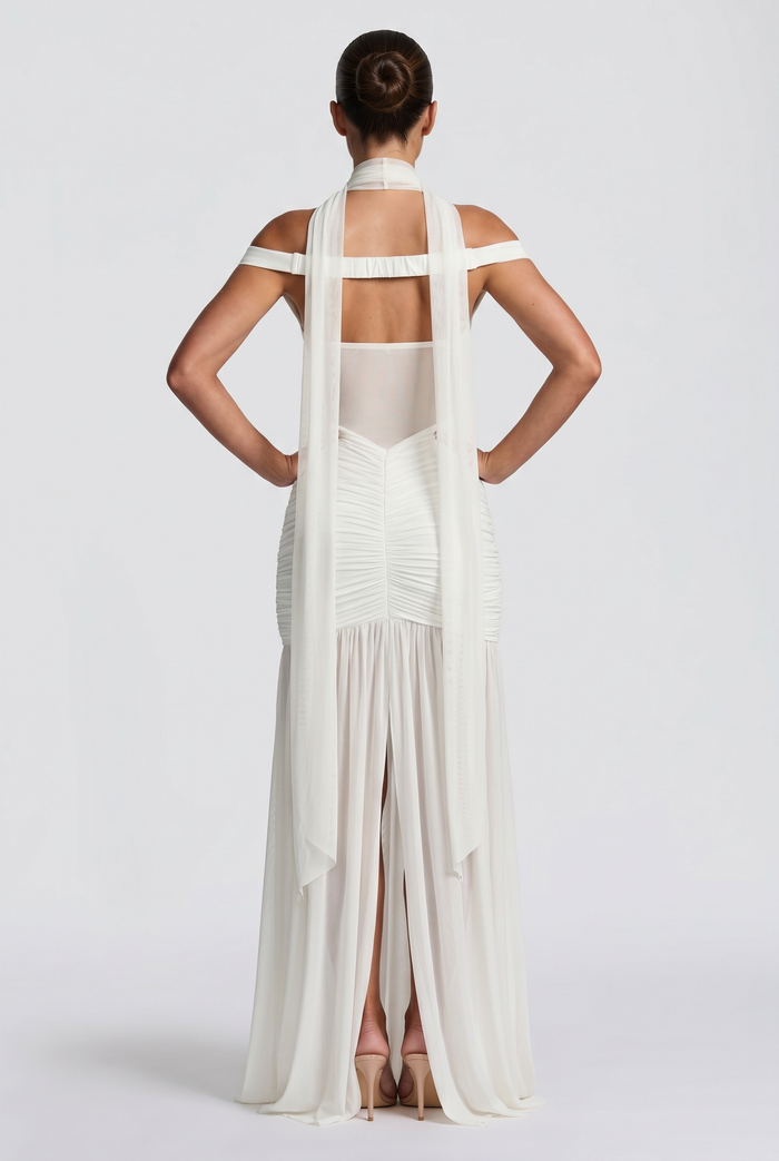 Alaia Maxi Dress - Ivory