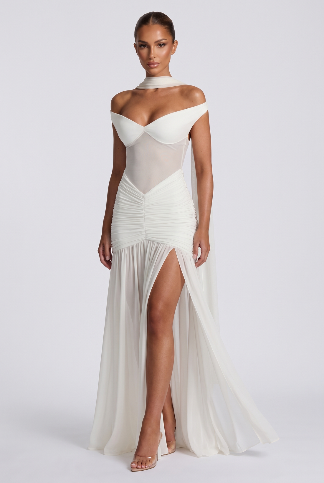 Alaia Maxi Dress - Ivory