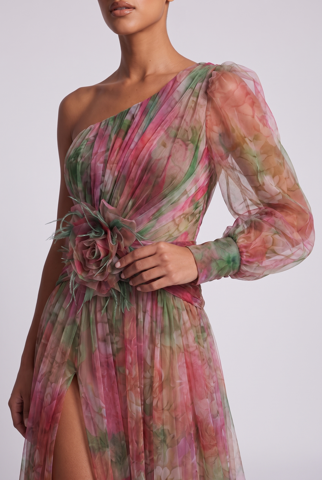 Fleurine Maxi Dress - Red