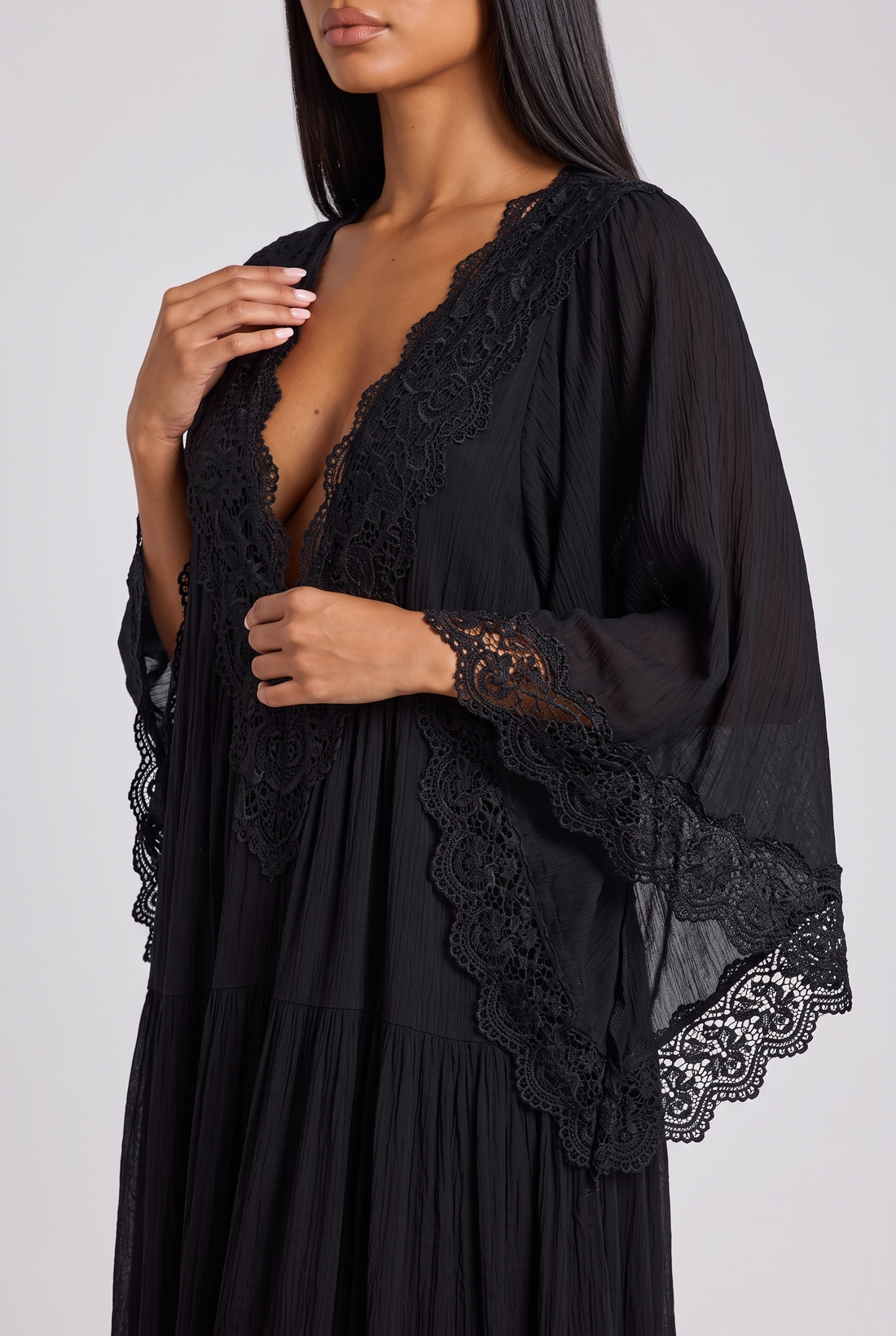 Isadora Maxi Dress - Black
