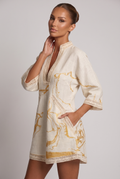 Giulia Mini Dress - Ivory