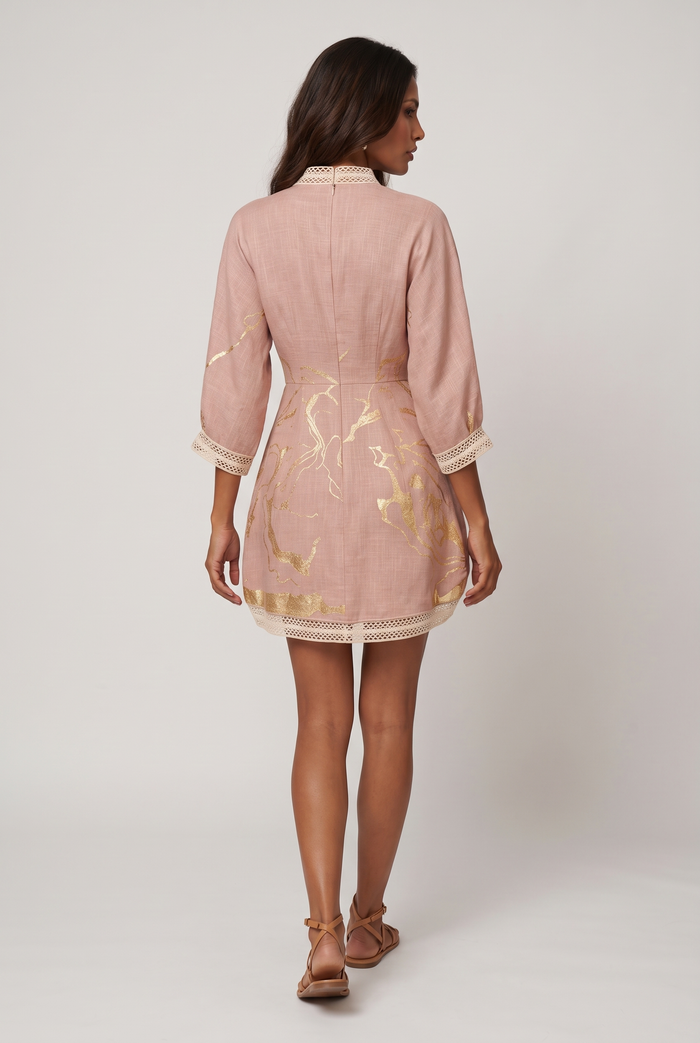 Giulia Mini Dress - Pink