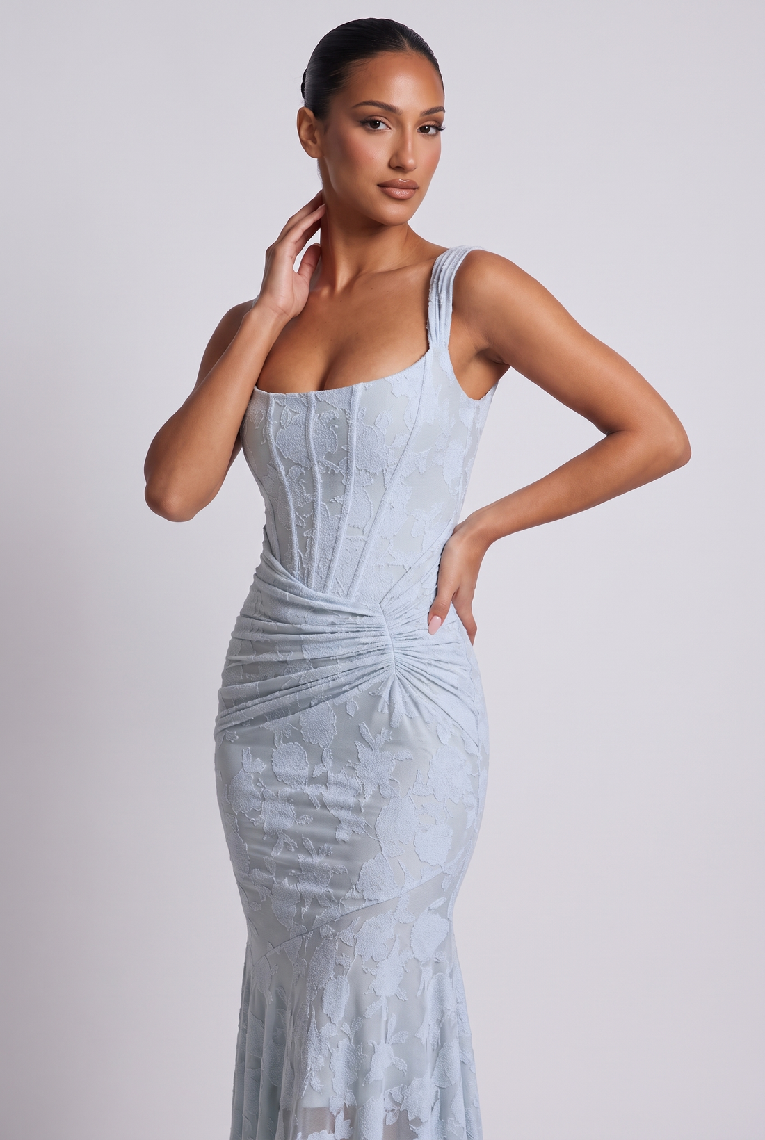 Cesca Maxi Dress - Blue