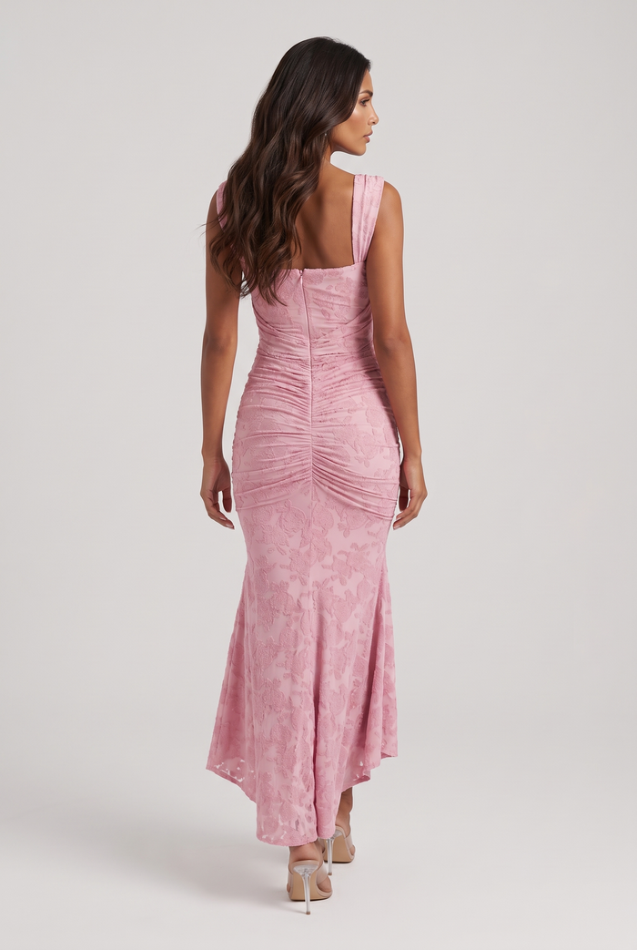 Cesca Maxi Dress - Pink
