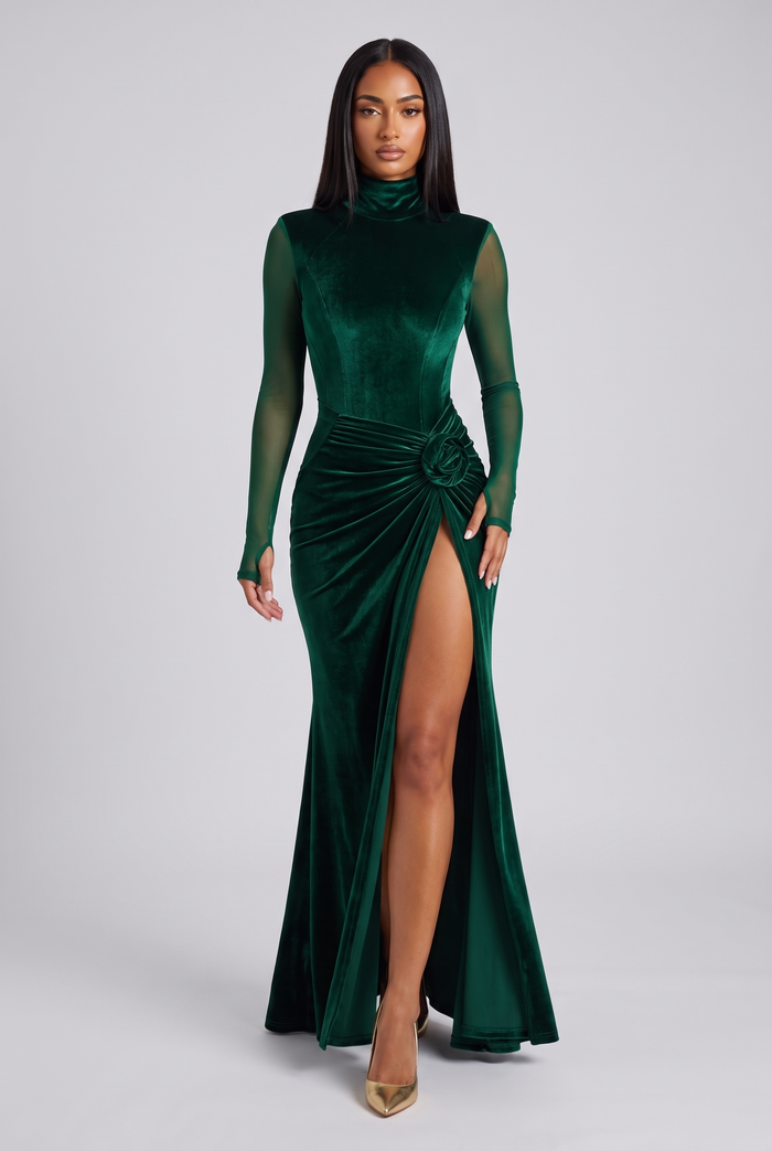 Viviane Maxi Dress - Emerald