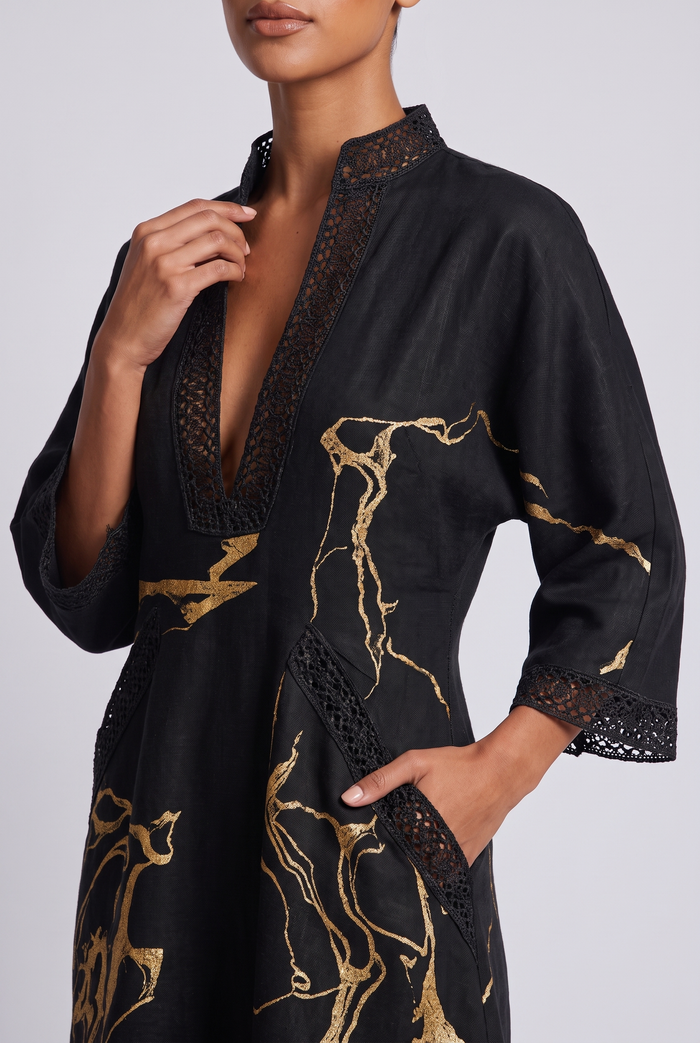 Giulia Mini Dress - Black