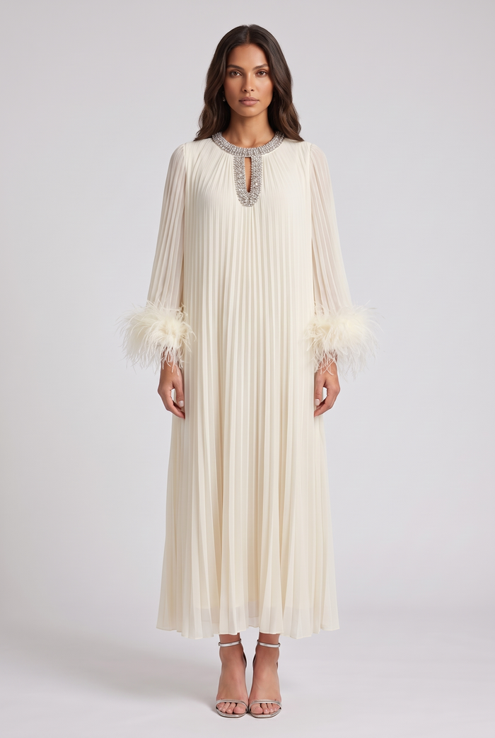 Odalys Maxi Dress - White
