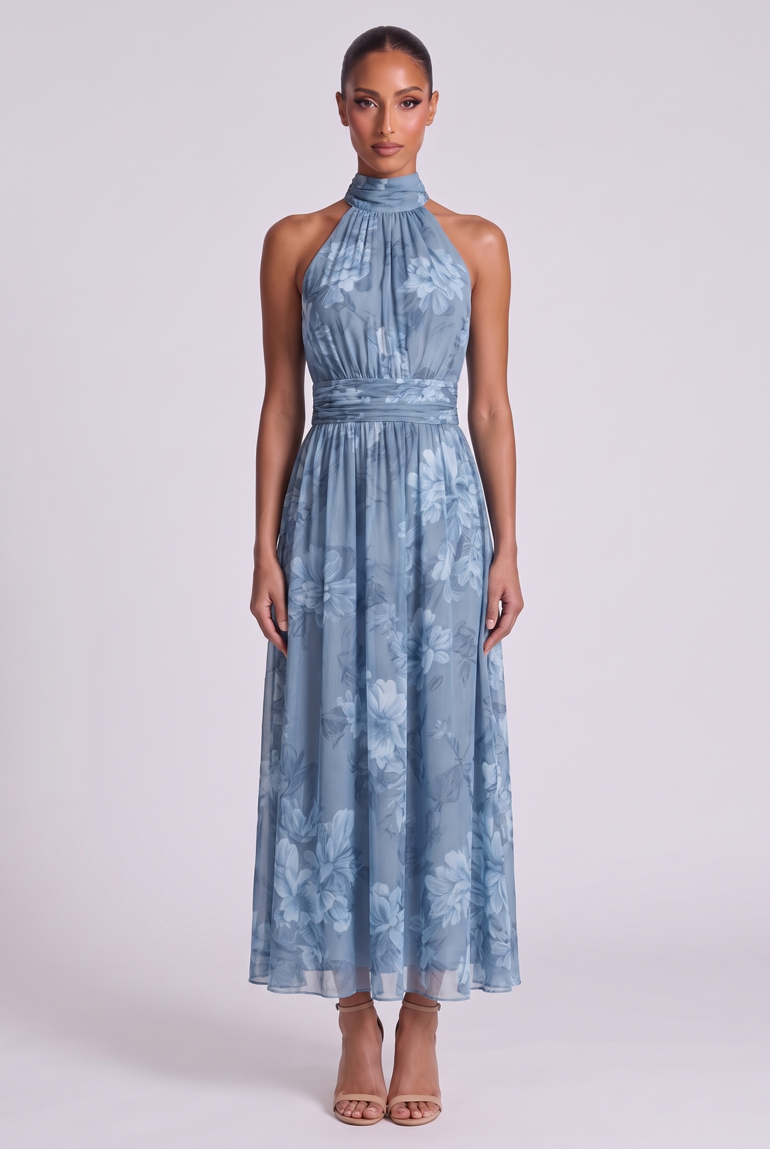 Azalea Maxi Dress - Blue