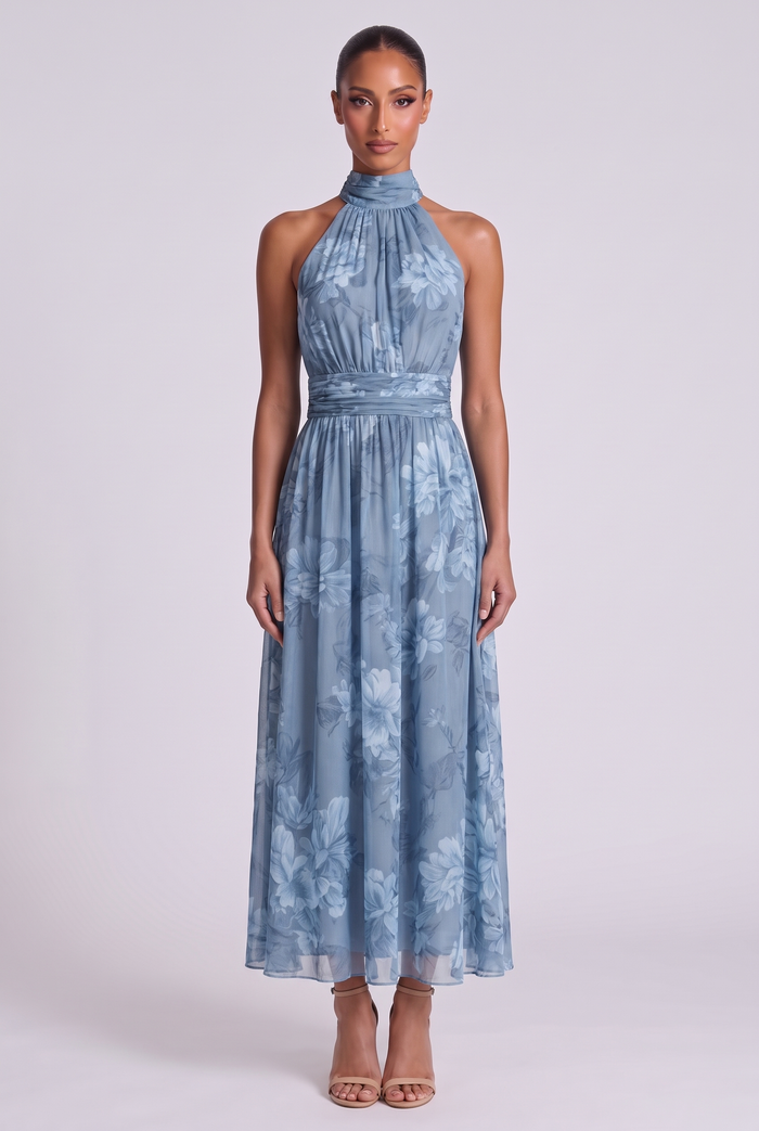 Azalea Maxi Dress - Blue