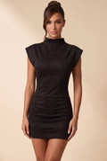 Selene Mini Dress - Black