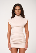 Selene Mini Dress - Cream