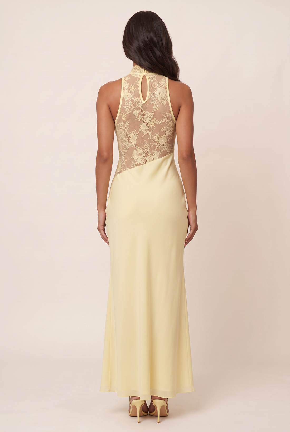 Diane Maxi Dress - Lemon