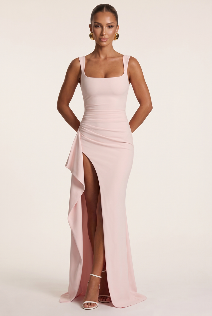 Katana Maxi Dress - Blush