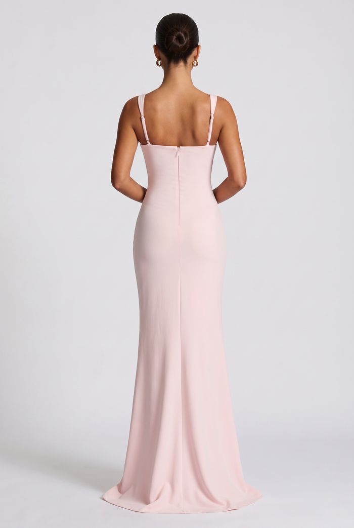 Katana Maxi Dress - Blush