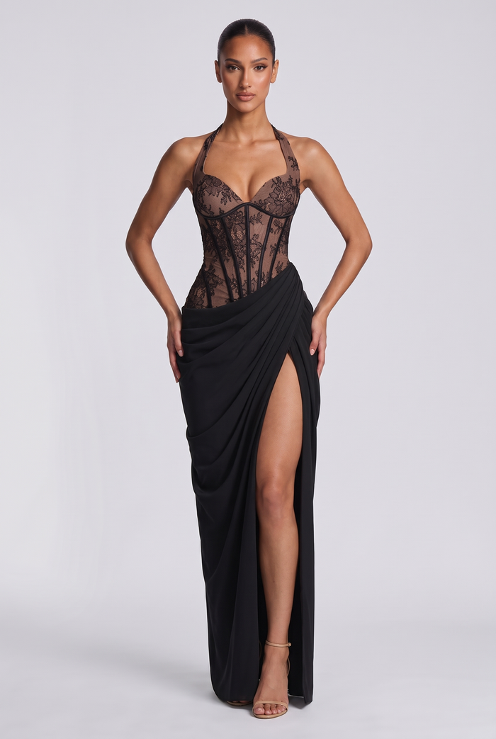 Bonita Maxi Dress - Black