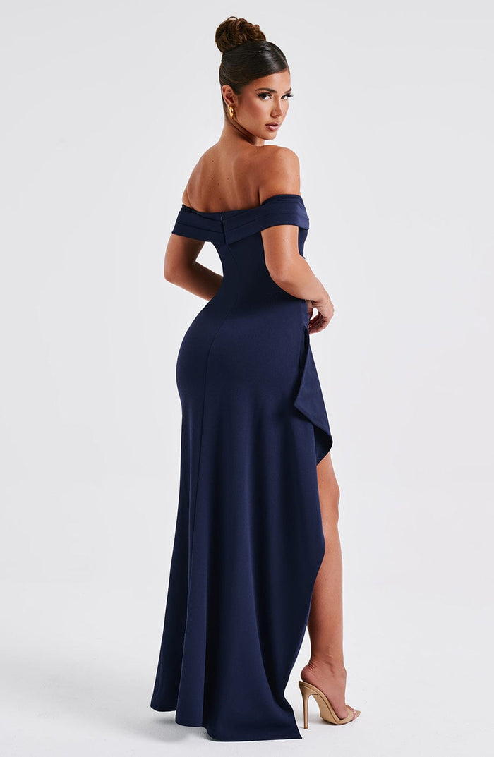 Robe Longue Joyce - Bleu Marine
