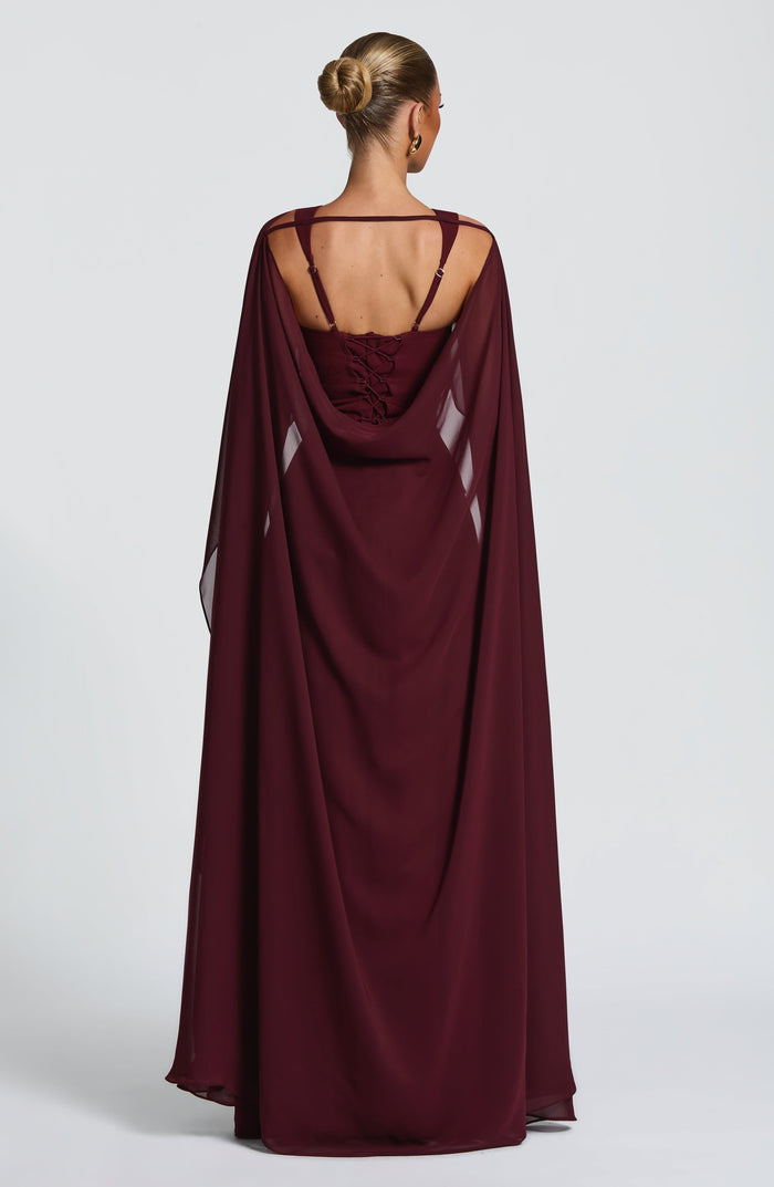Cape Romy - Rouge Cerise