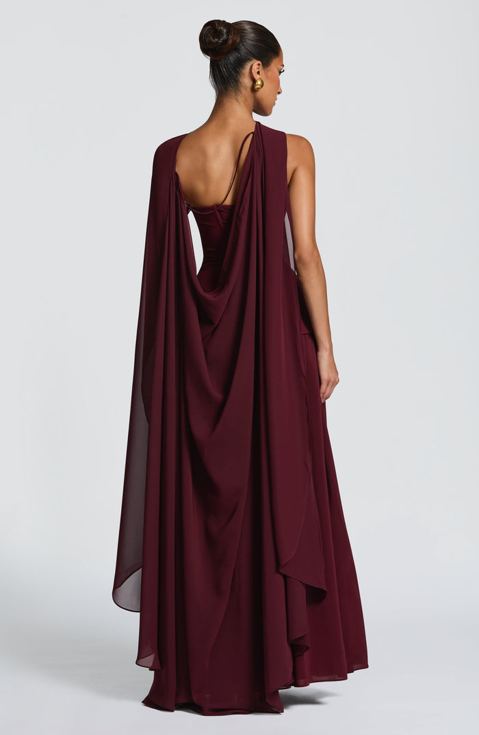 Cape Romy - Rouge Cerise