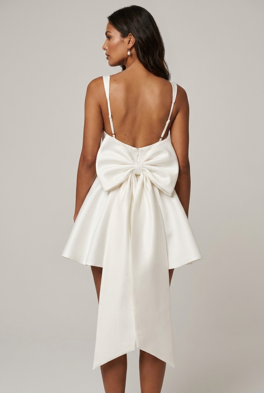 Robe Courte Rue - Ivoire