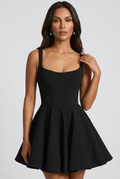 Robe Courte Rue - Noir