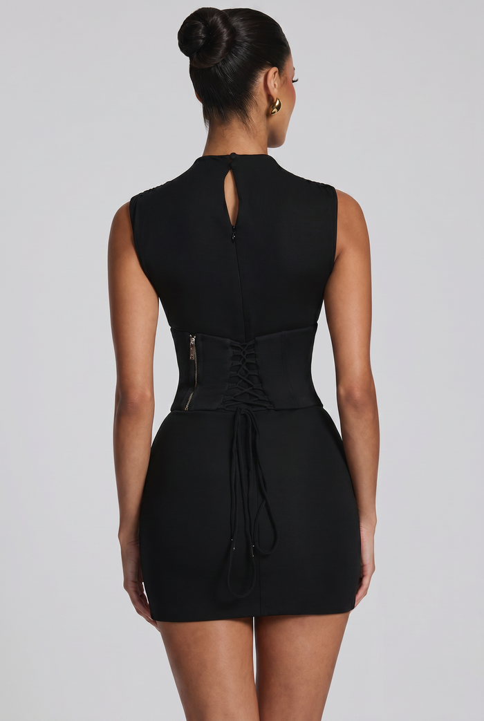 Robe Courte Soline - Noir