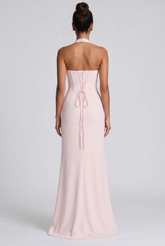 Robe Longue Adora - Rose Poudré