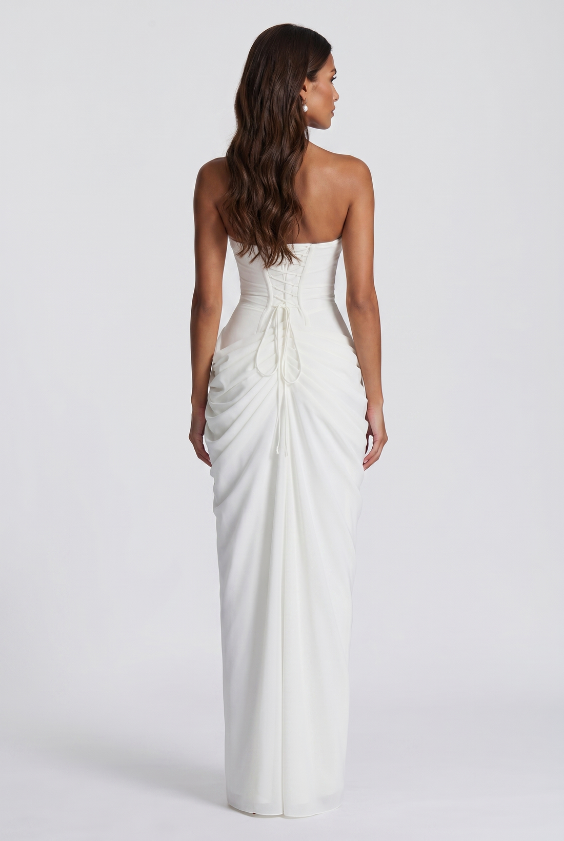 Robe Longue Cyra - Ivoire