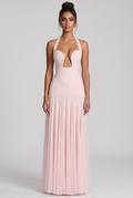 Robe Longue Cyrene - Rose Poudré