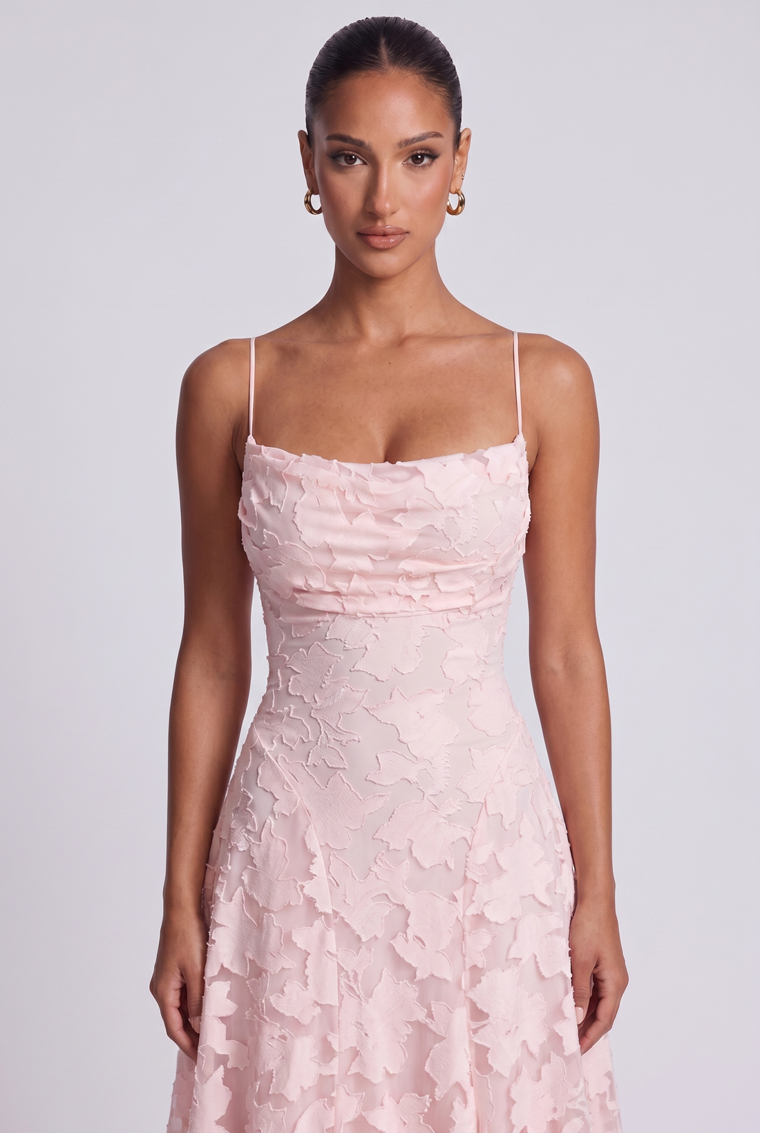 Robe Longue Francis - Rose Poudré