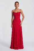 Robe Longue Francis - Rouge