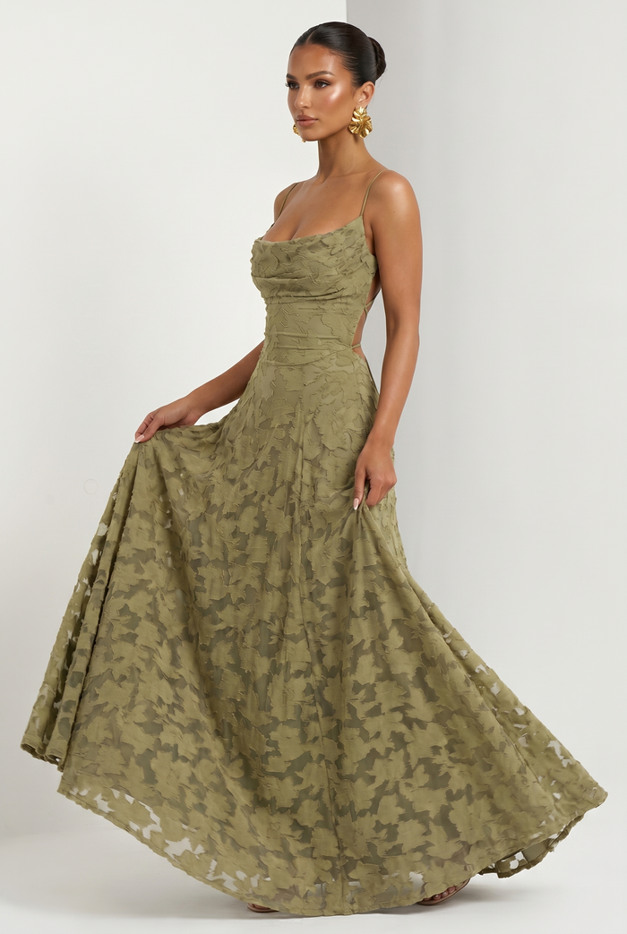 Robe Longue Francis - Sauge