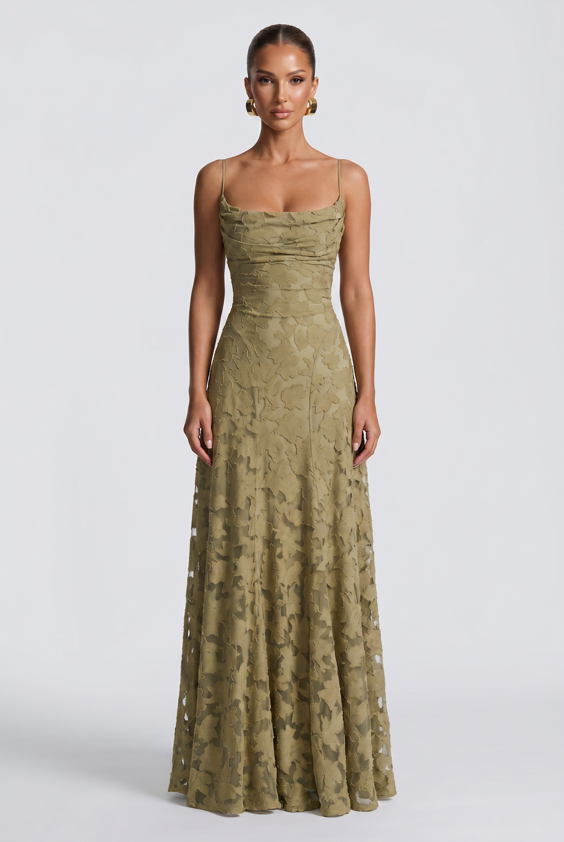 Robe Longue Francis - Sauge