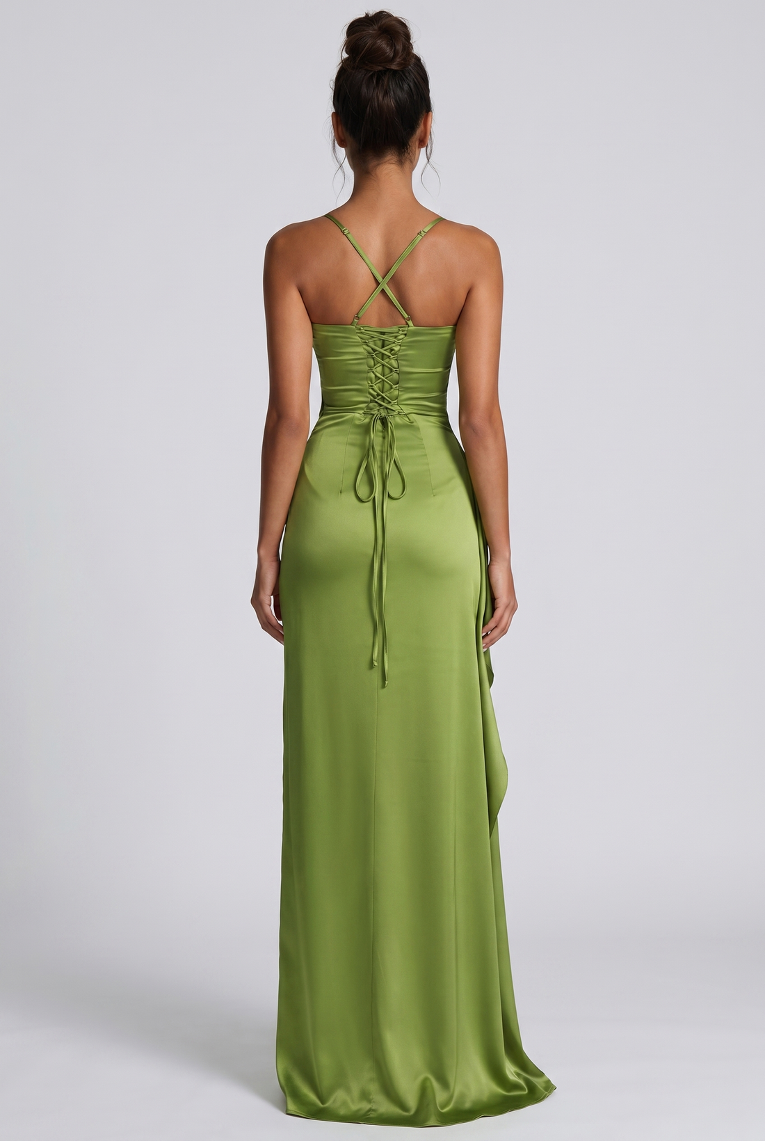 Robe Longue Helen - Olive
