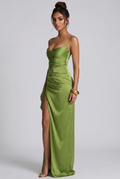 Robe Longue Helen - Olive