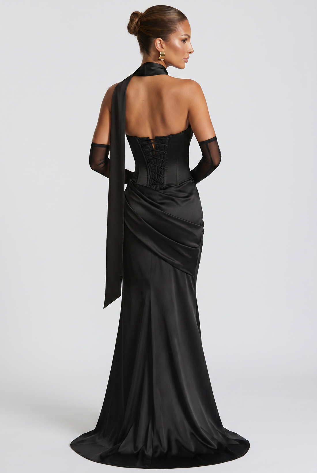 Robe Longue Kensington - Noir