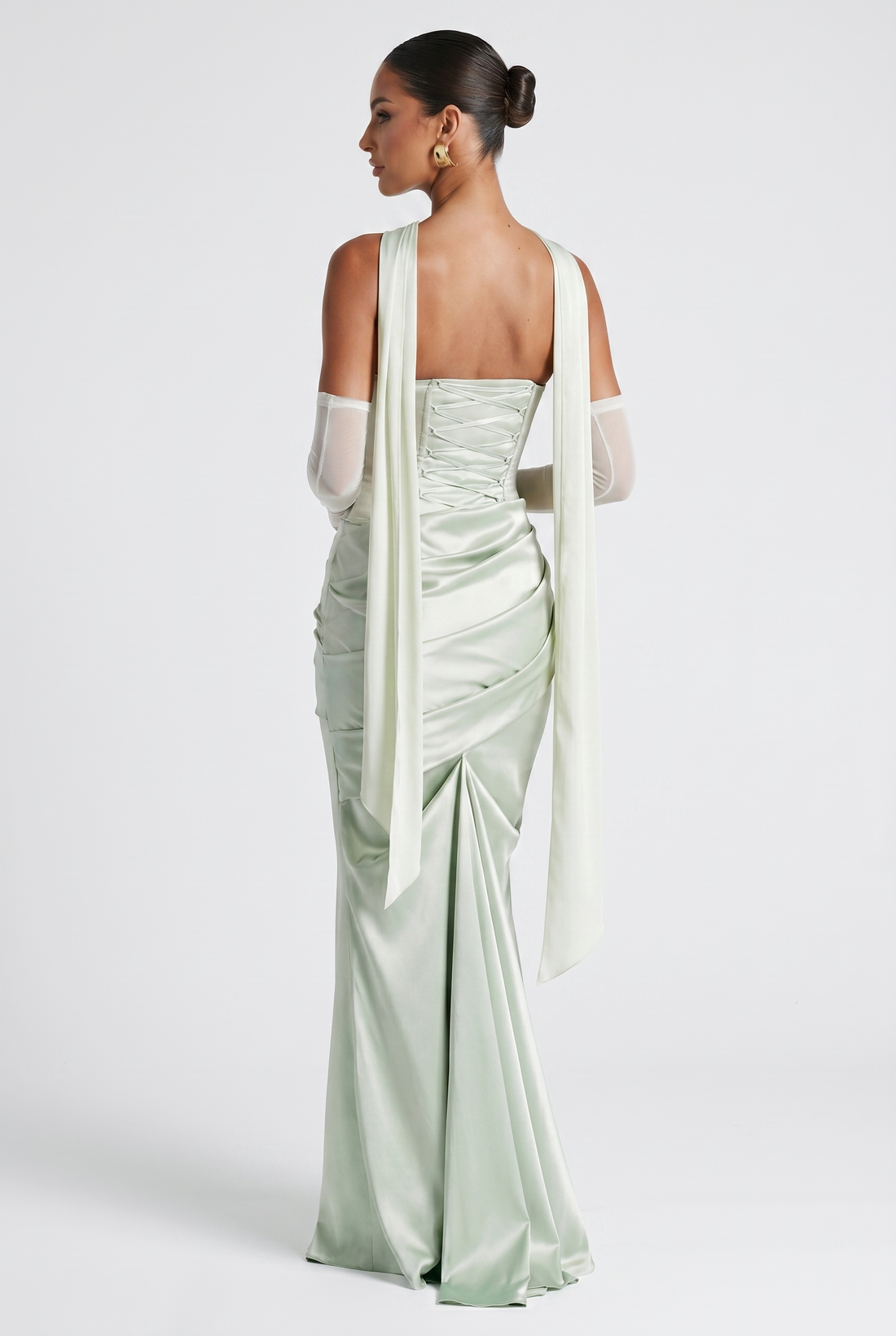 Robe Longue Kensington - Vert Menthe