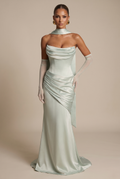Robe Longue Kensington - Vert Menthe