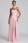 Robe Longue Maliyah - Rose Poudré
