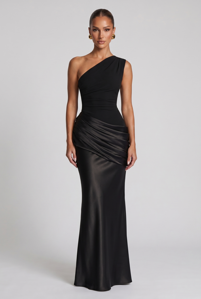 Robe Longue Sadona - Noir