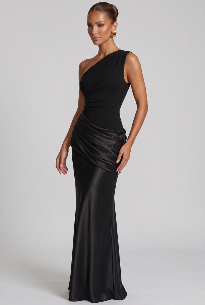 Robe Longue Sadona - Noir