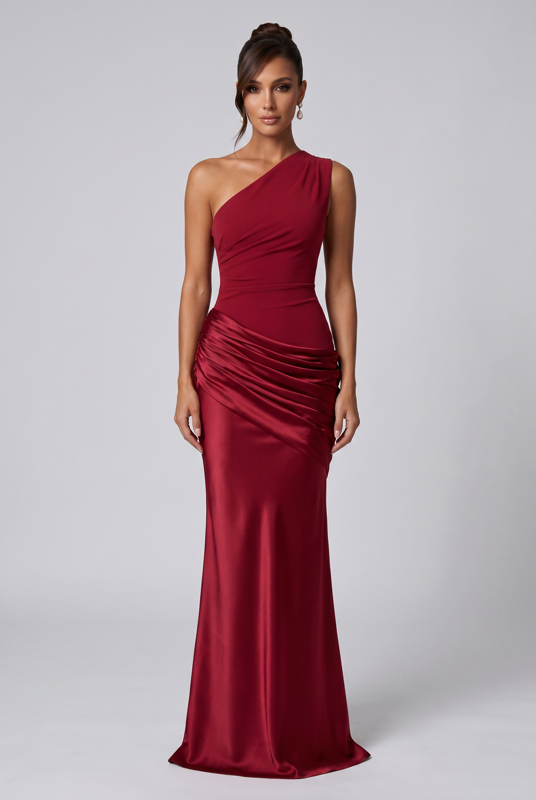 Robe Longue Sadona - Rouge Profond