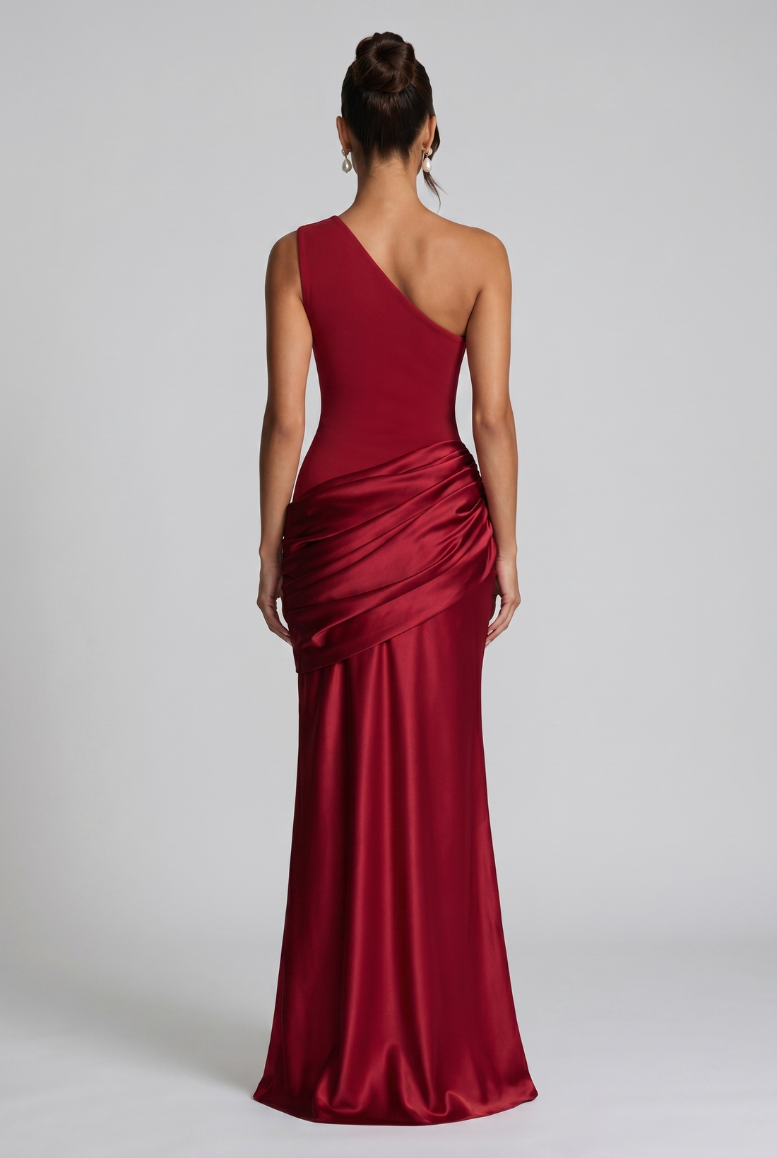 Robe Longue Sadona - Rouge Profond