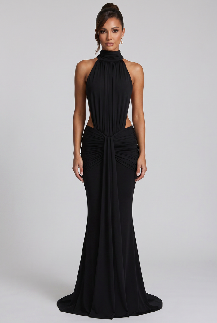 Robe Longue Thekla - Noir