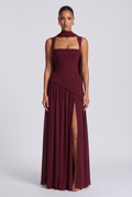 Tullulah Maxi Dress - Cherry Red