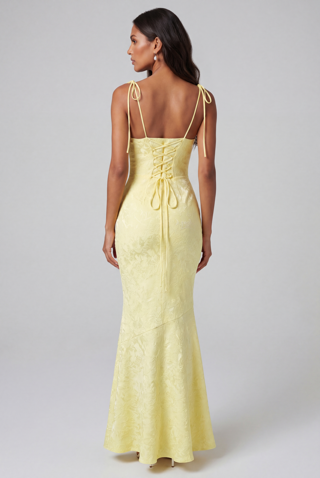 Robe Longue Whitney - Jaune Citron